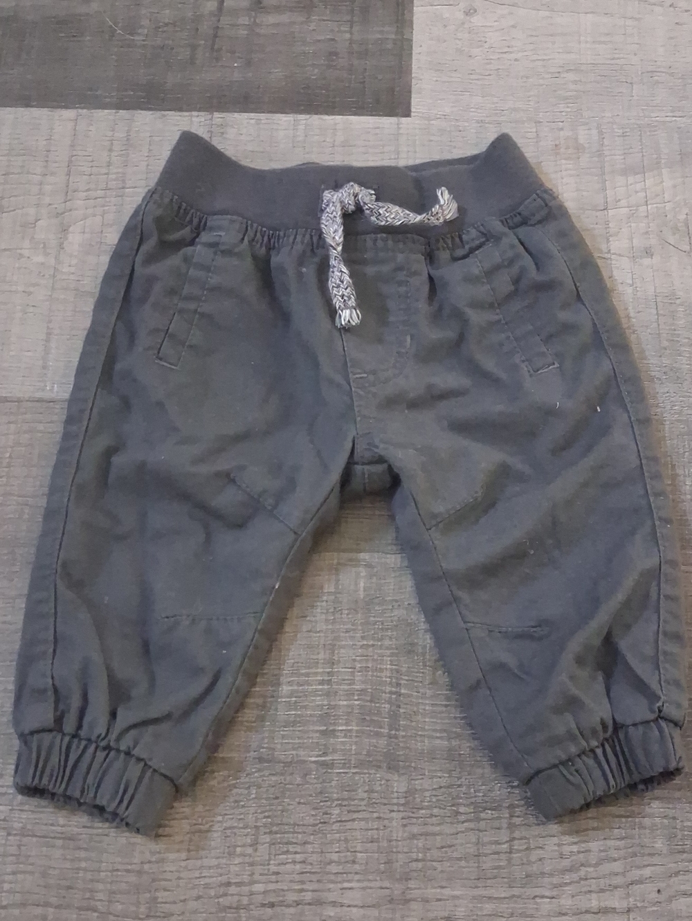 Cat & Jack Charcoal Gray Jogger Pants- Newborn